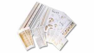 Klebetattoos mit Verpackung selber gestalten